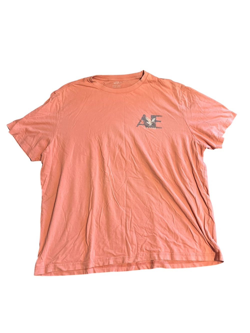 American Eagle Outfitters Coral Short-Sleeve Graphic Tee